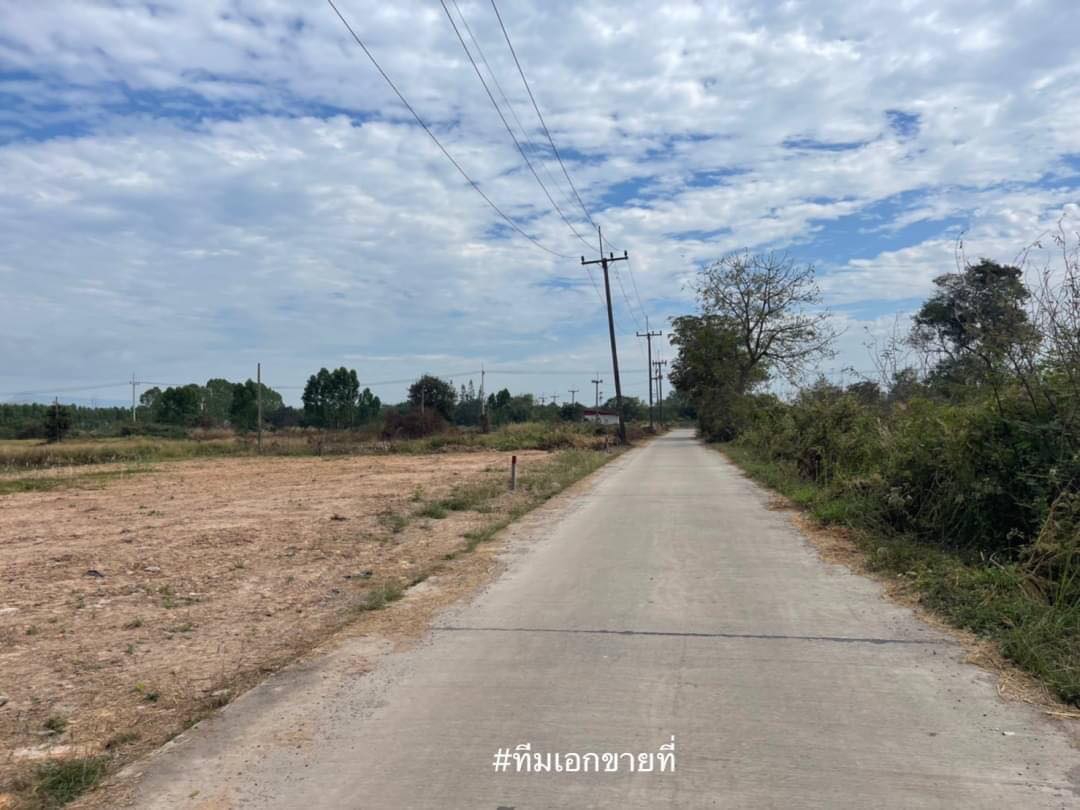 ที่ดินติดถนนคอนกรีต นครนายก 106 ตร.ว
