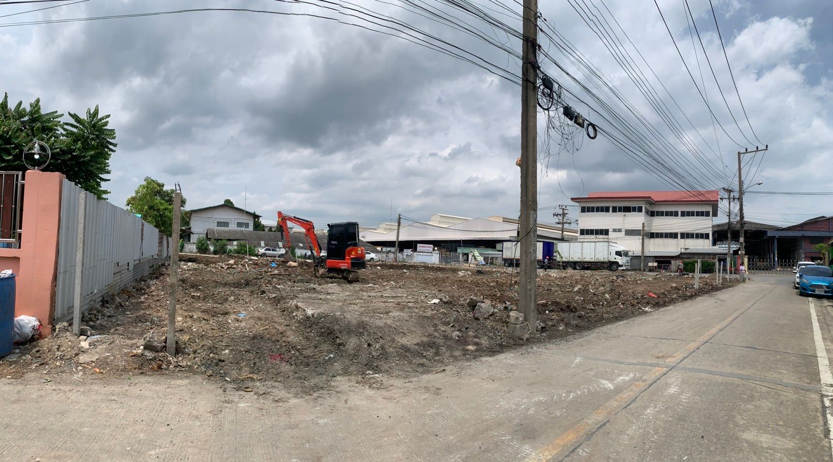 ขายที่ดิน 1 ไร่ (4 งาน) ต.บางเสาธง อ.บางพลี จ.สมุทรปราการ Land for sale, 1 rai or 1,600 square meters. Bang Sao Thong Subdistrict, Bang Phli District, Samut Prakan Province
