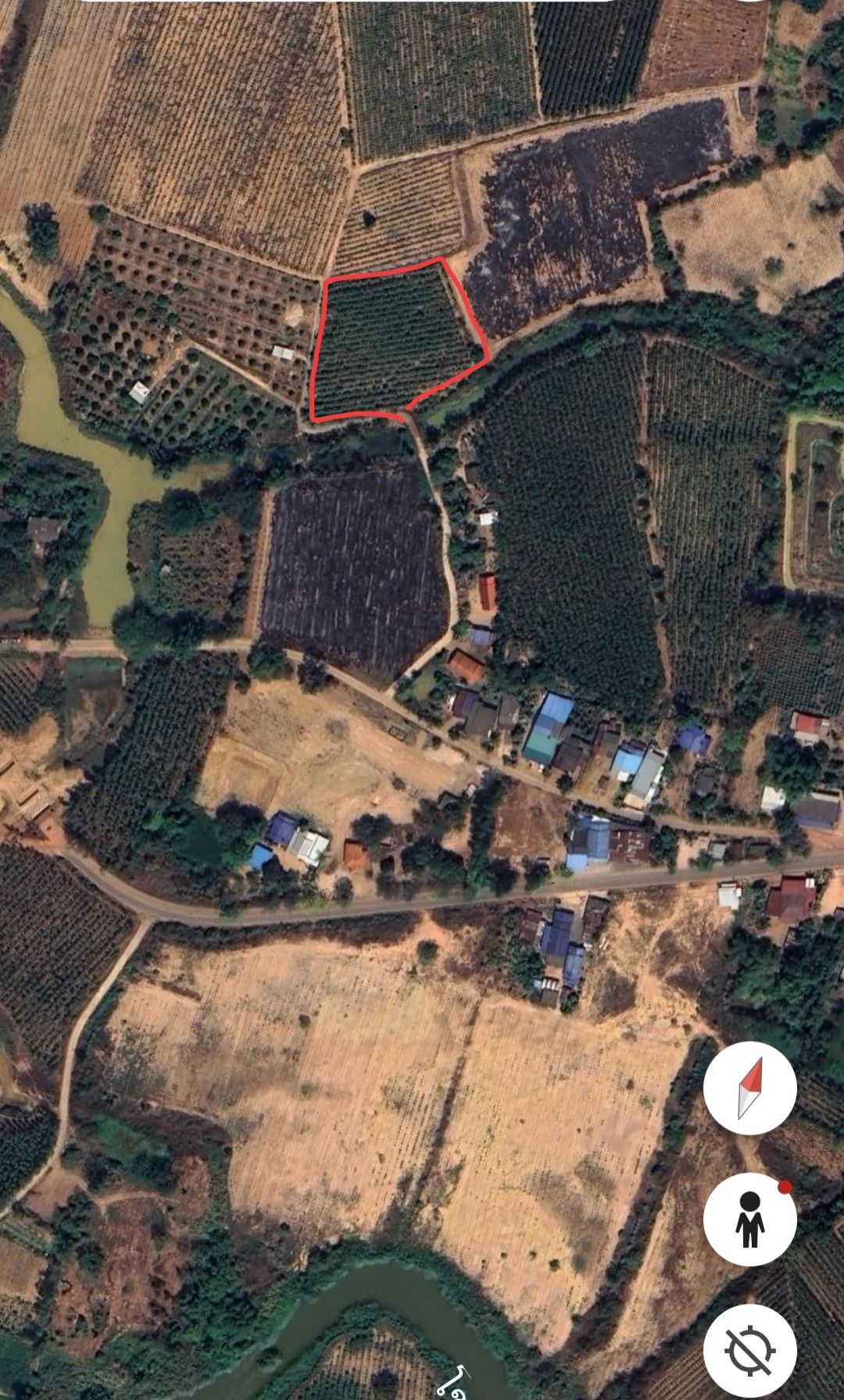 ขายที่ดิน ที่สวยมาก ทำเลเหมาะแก่การทำสวน บ้านพัก ถนนคอนกรีต น้ำไฟเข้าถึง เจ้าของขายเอง โฉนดครุฑแดง
