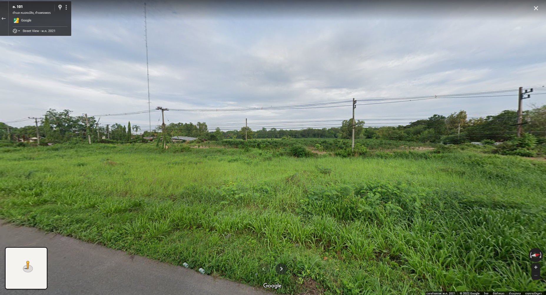 ที่ดินติดถนนหลัก แปลงใหญ่ ทำเลดี กำแพงเพชร เมืองกำแพงเพชร 33-2-29.9 ตร.ว.