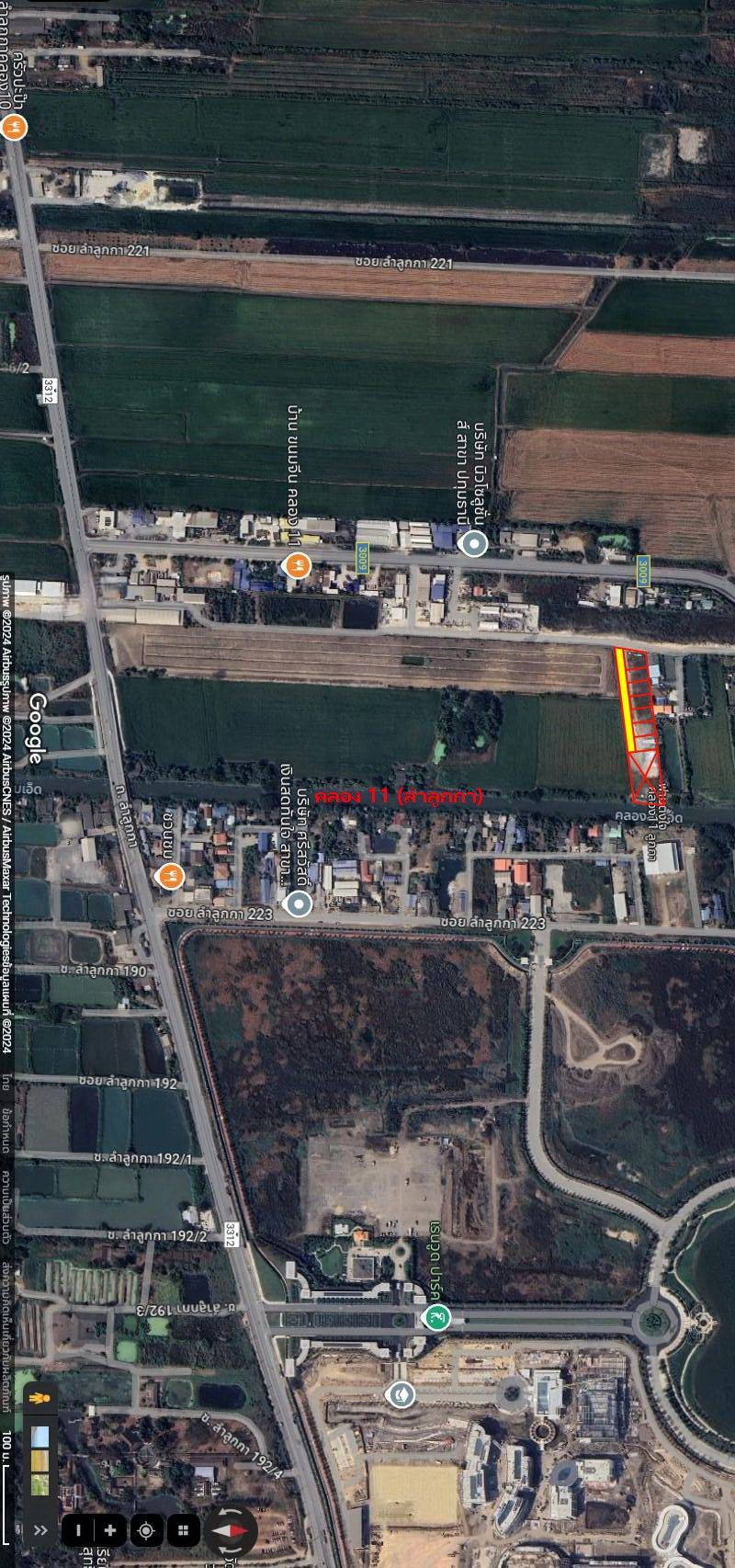 ขายที่ดินลำลูกกา(คลอง 11)