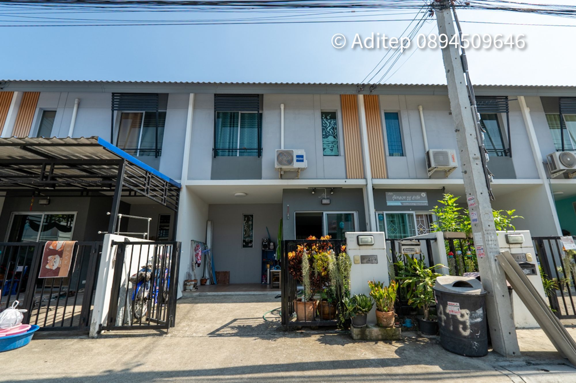 ขายทาวน์โฮมสมุทรปราการ 2 ชั้น บ้านพฤกษา  ศรีนครินทร์-บางนา 16 ตรว. สภาพใหม่ พร้อมอยู่ ในซอยวัดหนามแดง
