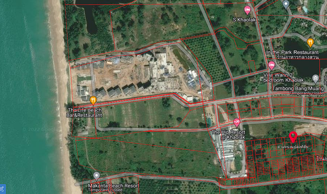ขายที่ดินใกล้ทะเลทำเลทอง พังงา 1 งาน