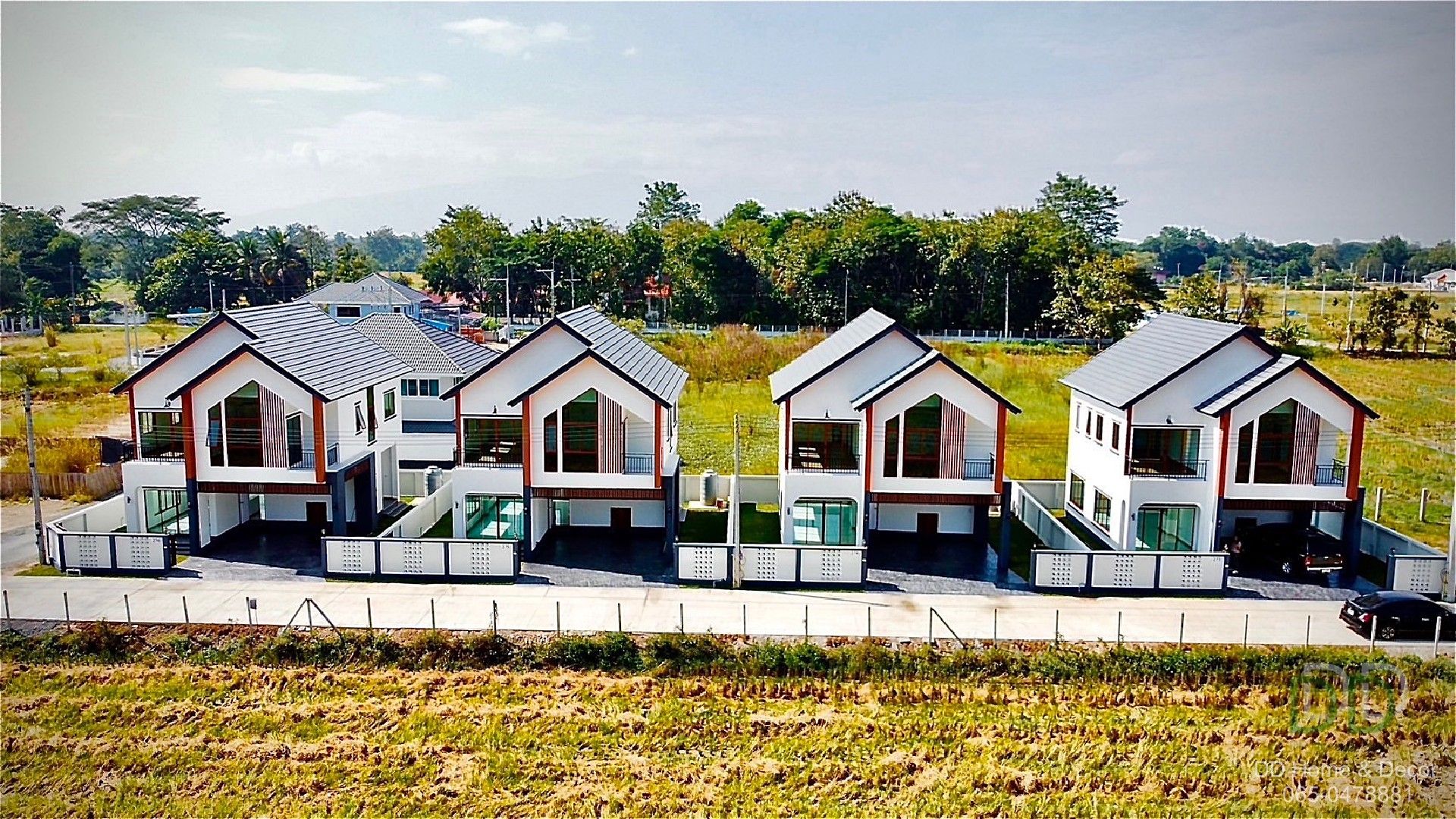 DD-0237 ขายบ้านสร้างใหม่ 2 ชั้น 3 ห้องนอน ต.หนองแหย่ง อ.สันทราย เชียงใหม่ ประเมินเงินเหลือ