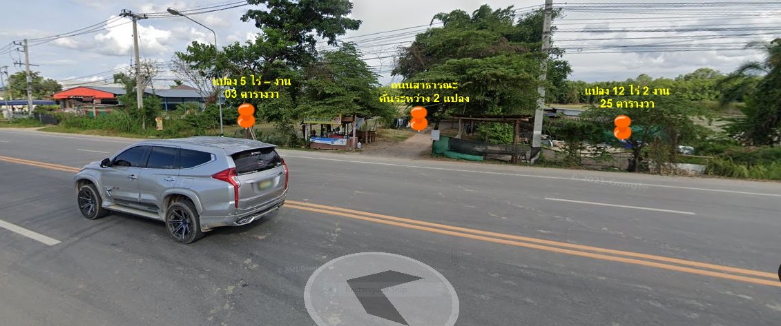 ที่ดินทำเลดีมาก ต.รอบเวียง อ.เมืองเชียงราย ติดถนนสายห้าแยกพ่อขุนเม็งราย 12-2-25