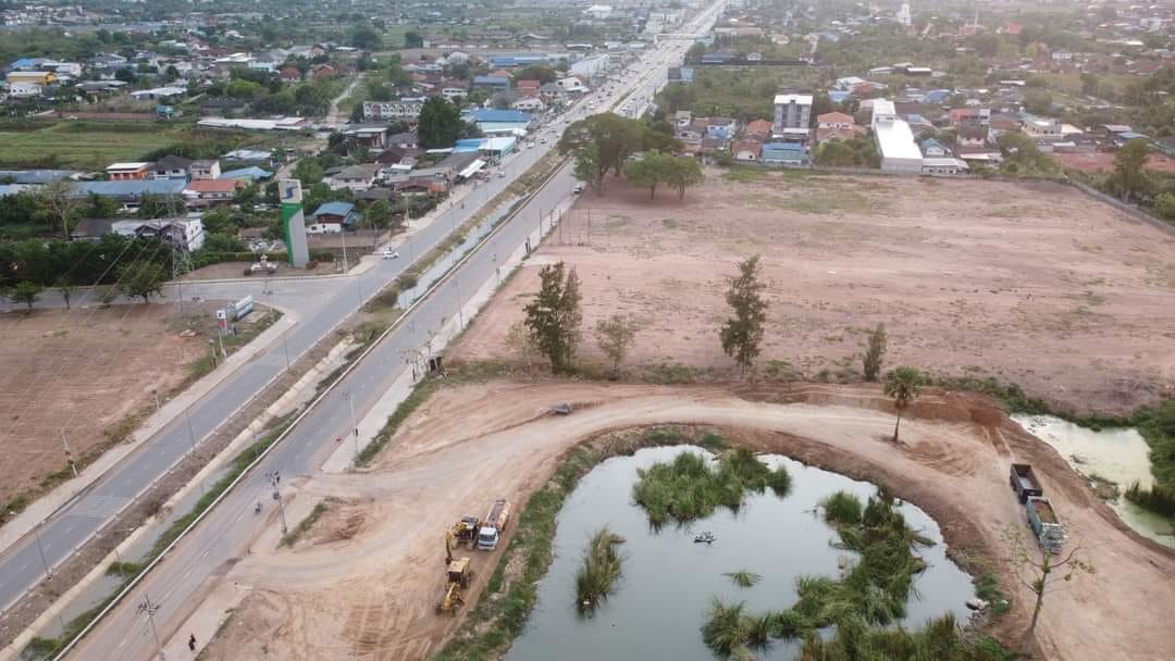 ต้องการขาย ที่ดิน หน้ากว้างติดถนน 85 เมตร ในเมือง โคราช 
