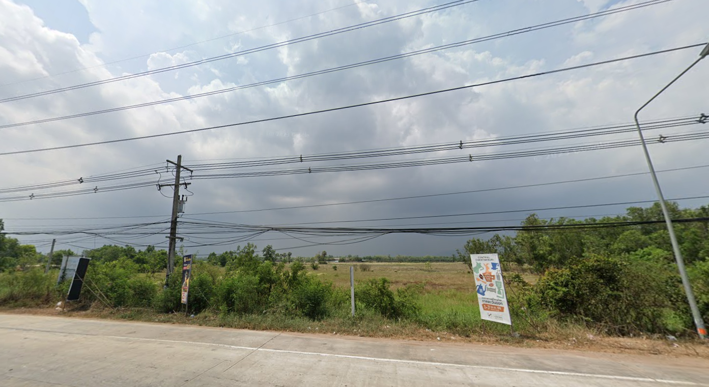 ขายที่ดินทำเลทอง ระยอง ติดถนน 4 เลน