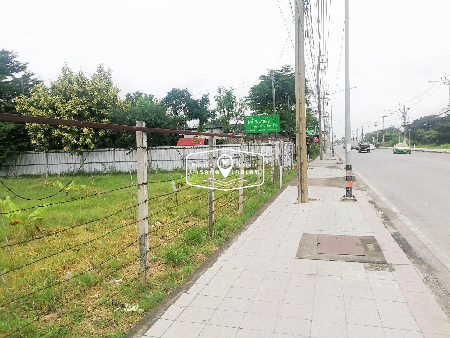 แปลงสวยติดถนนใหญ่ เหมาะสำหรับทำหมู่บ้านจัดสรร เขตคลองสามวา กรุงเทพฯ