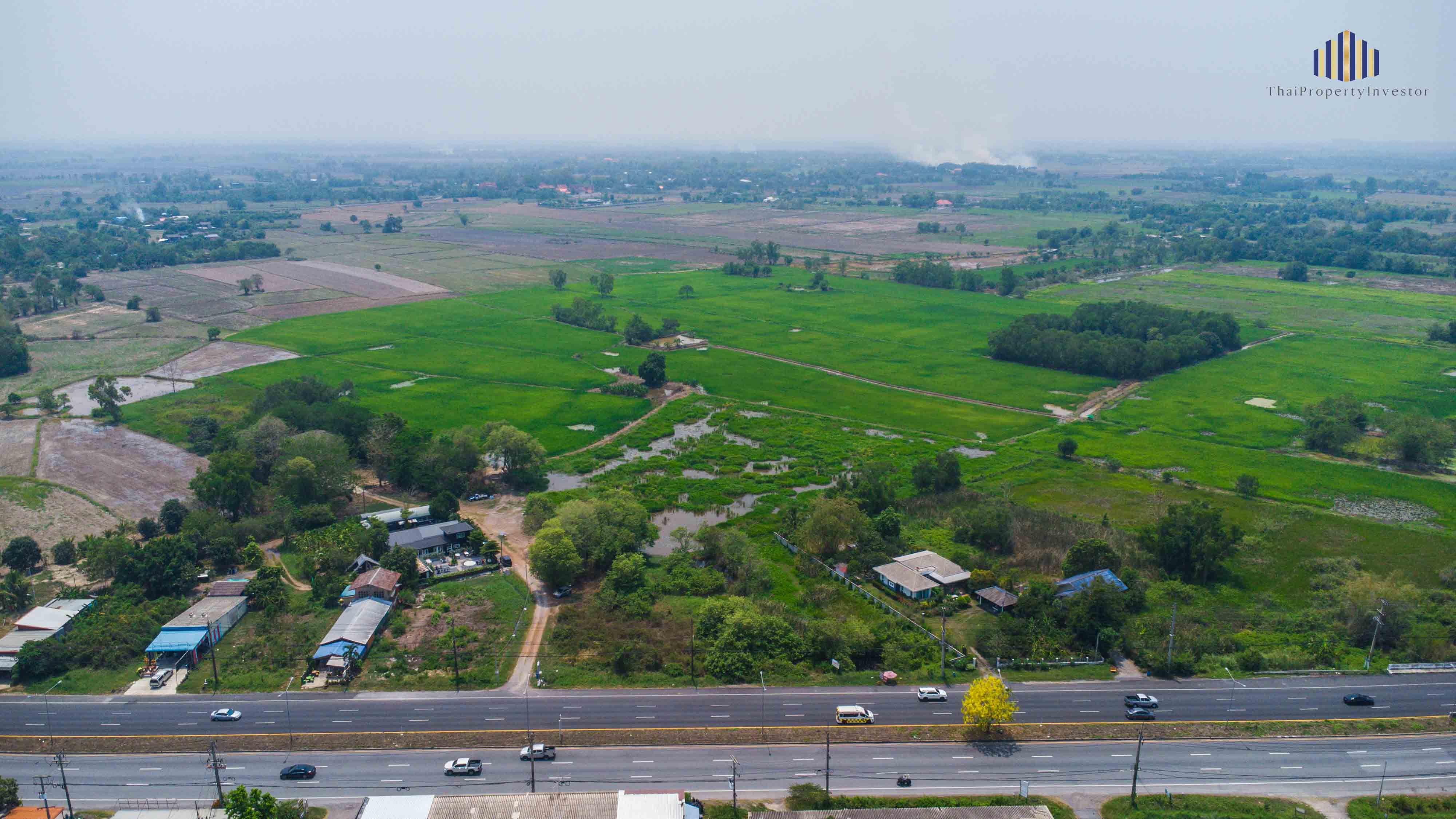 ขายด่วน! ที่ดินศักยภาพติดถนนสุวรรณศร ทางหลวงเอเชียสาย 1 ห่างจากตัวเมืองนครนายกเพียง 5 กิโลเมตร แปลงใหญ่ 10 ไร่ เพียงไร่ละไม่ถึง 2 ล้าน! เหมาะทำจัดสรร/ธุรกิจ/โครงการท่องเที่ยว โอกาสทองนักพัฒนารีบคว้าก่อนราคาพุ่ง!