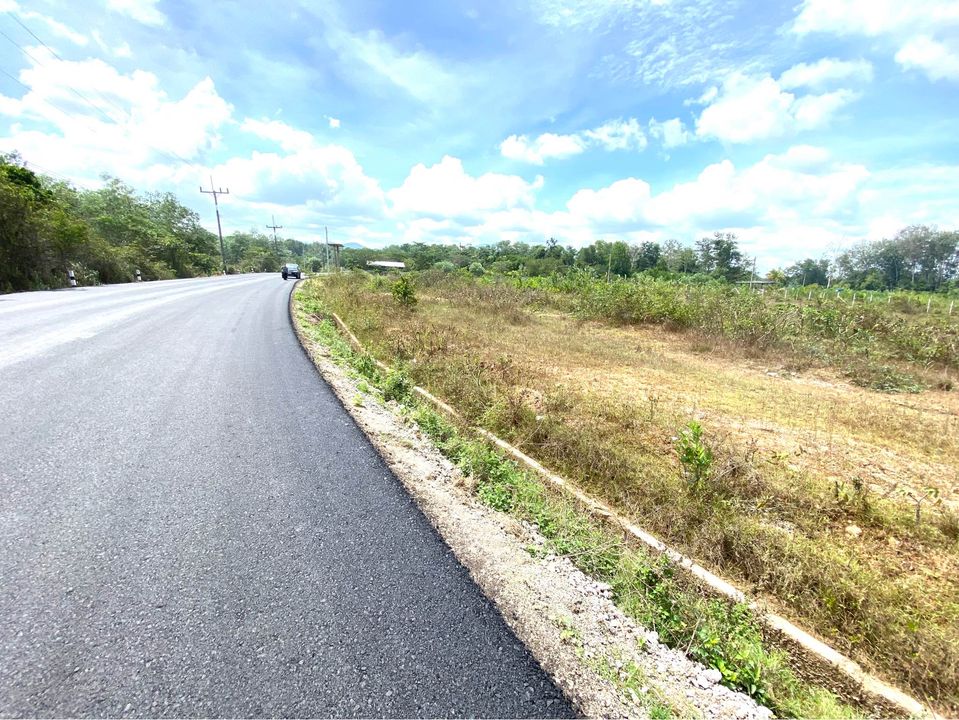 ที่ดินสีติดถนนดำน้ำไฟฟ้าพร้อม สงขลา 5-3-45