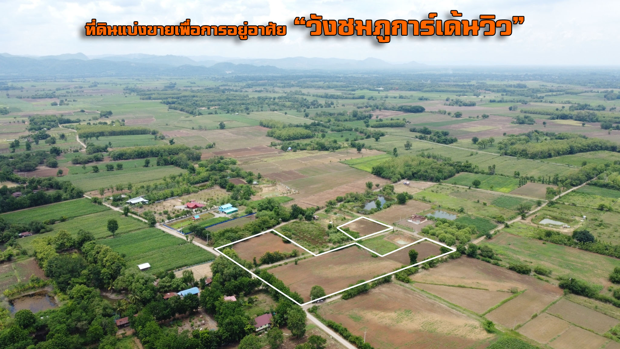 ที่ดินแบ่งขาย เริ่มต้นที่ 70.4 ตารางวา อ.เมืองเพชรบูรณ์ จ.เพชรบูรณ์