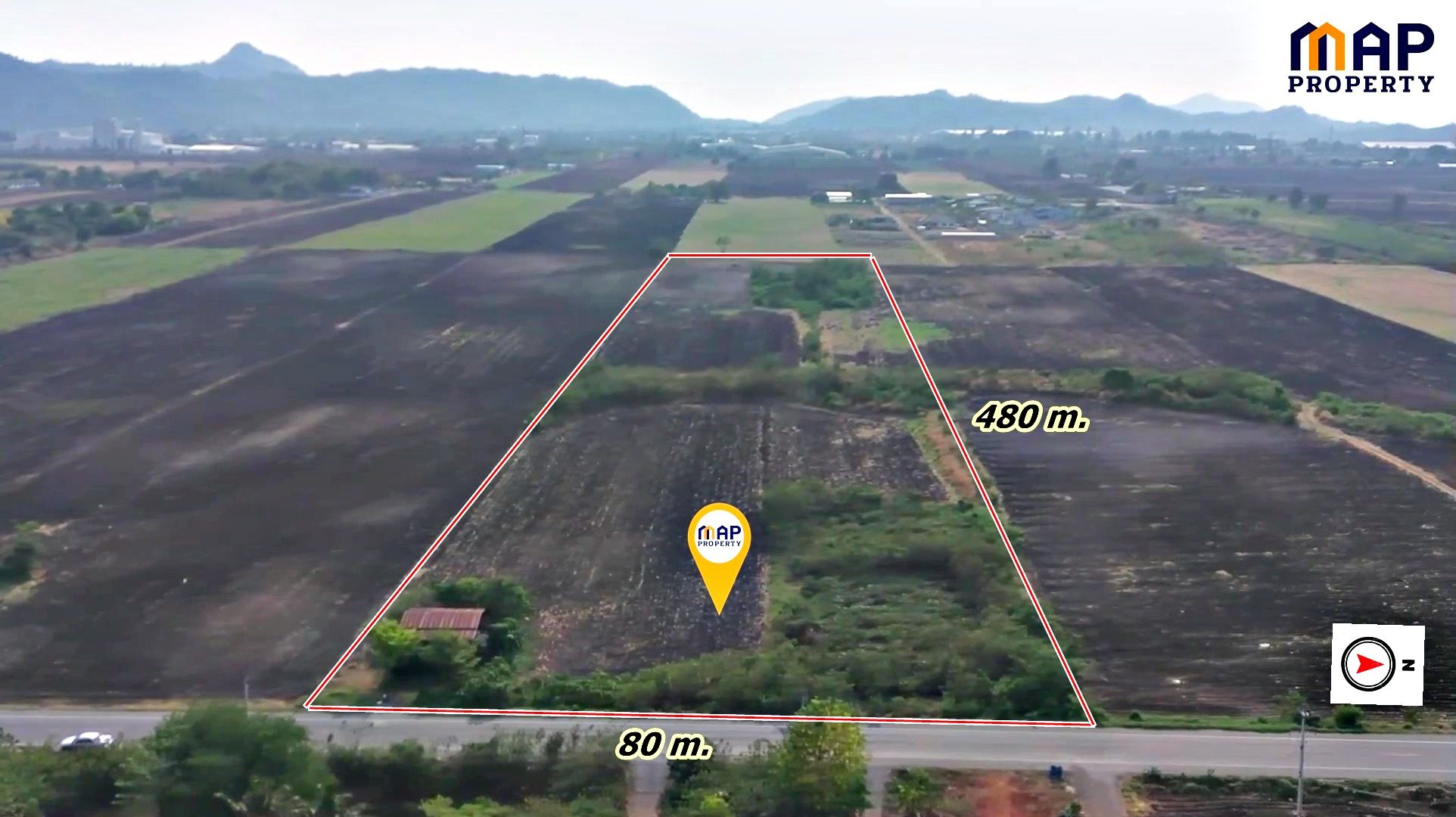ขายที่ดิน ช่องสาริกา อ.พัฒนานิคม 24-0-41.8 ไร่, ลพบุรี