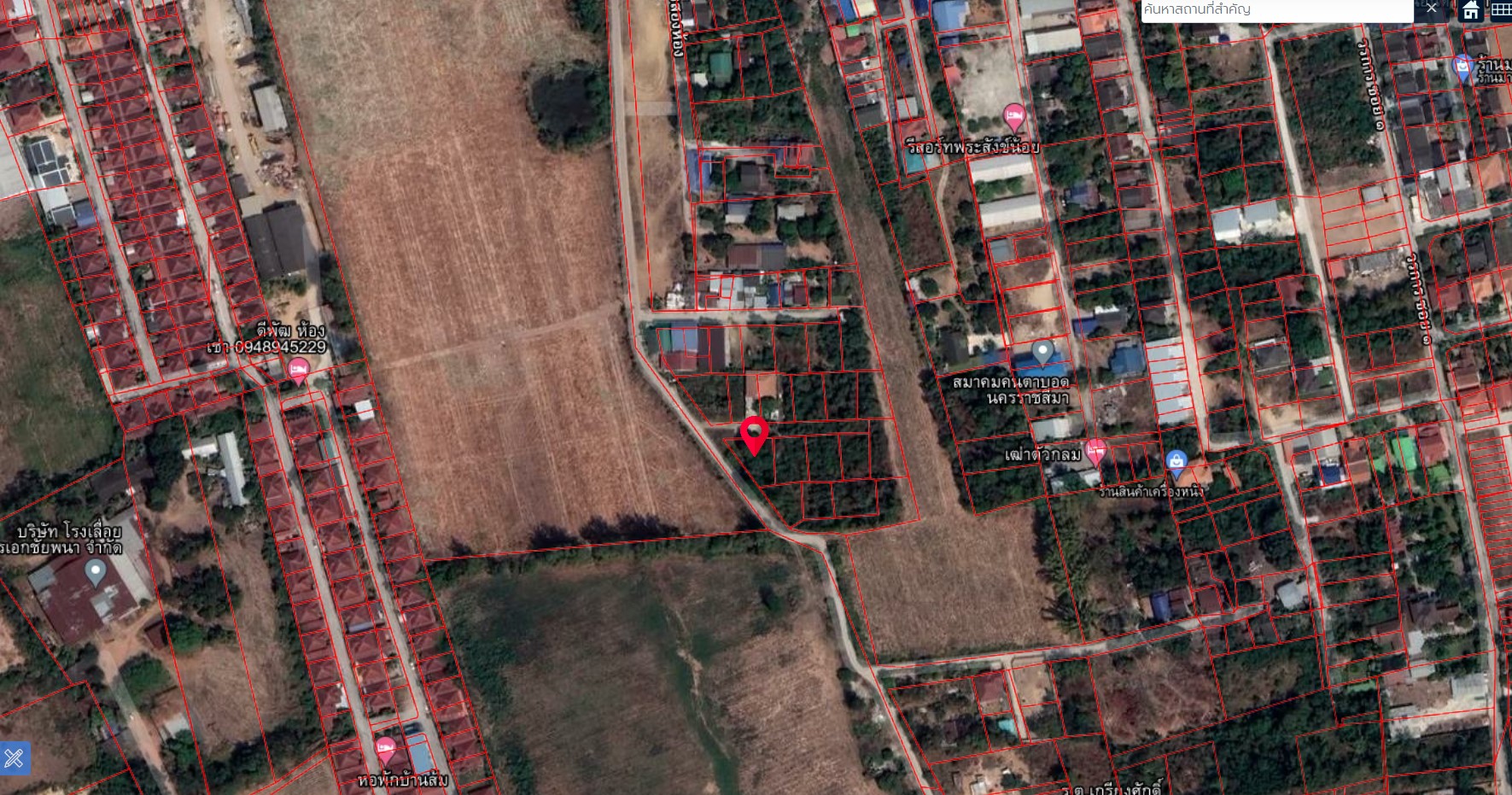 ที่ดินสำหรับปลูกบ้าน นครราชสีมา 0-1-4