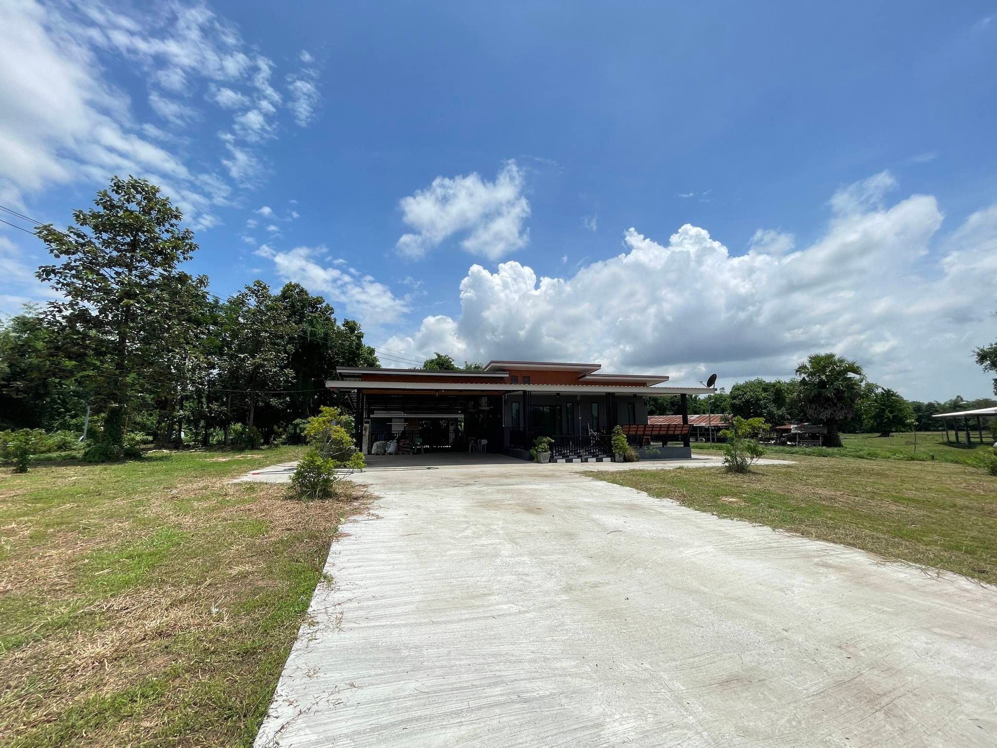 ขายที่ดินมหาสารคาม อำเภอเมือง ที่ดินแปลงสวย บรรยากาศดี วิวธรรมชาติ ใกล้ชุมชน
