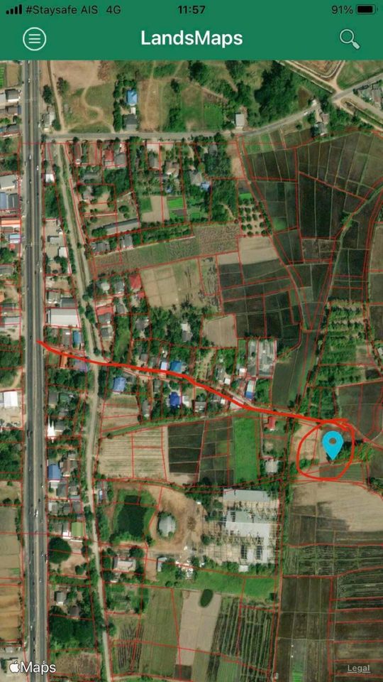 ขายที่ดิน เชียงใหม่ 1-0-83