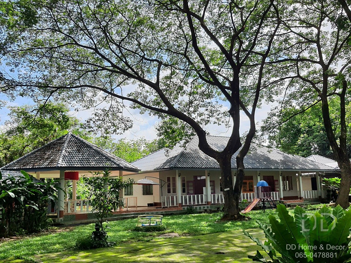 DD-0250 ขายที่ดิน พร้อมอาคารและกิจการโรงเรียนประถมสองภาษา หางดง เชียงใหม่ 17-3-84 ไร่