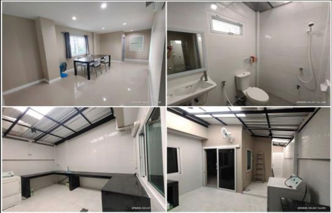 ชาย/ให้เช่าทาวเฮาส์ 2 ชั้น ม.แพรมาพรเพลส (คลอง4) เนื้อที่ 42 ตรว. 4 ห้องนอน 2 ห้องน้ำ หลังมุม