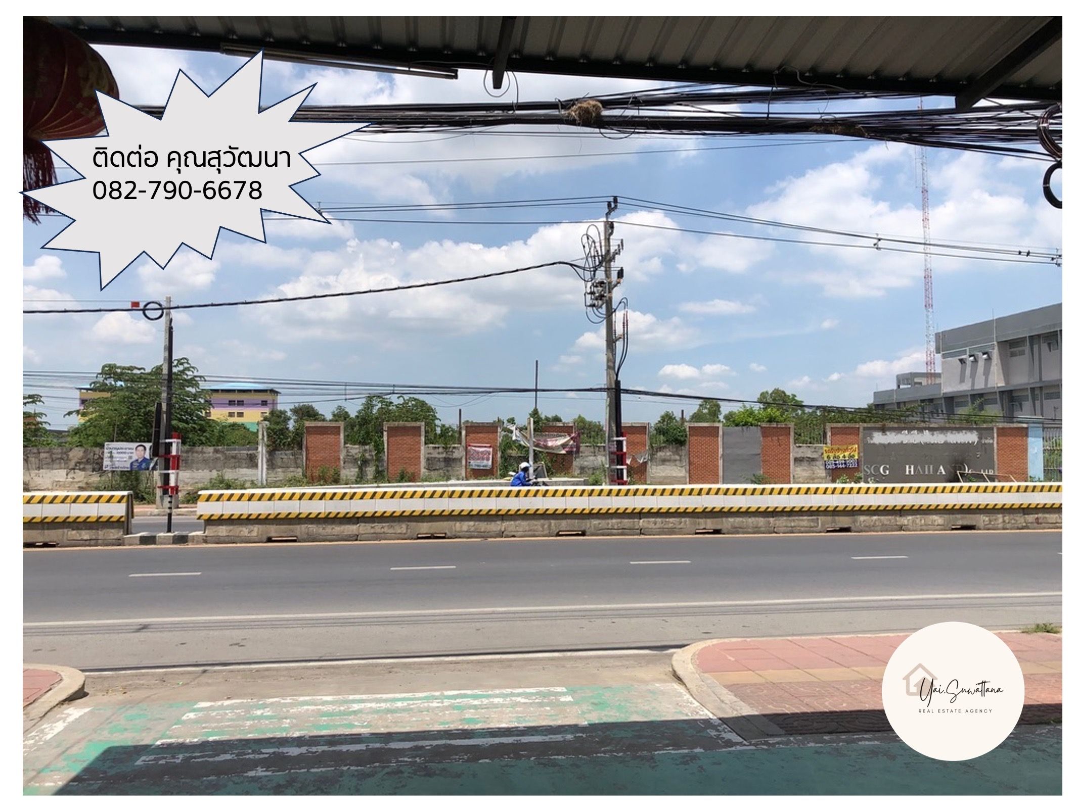 ที่ดินเปล่า 7.0  ไร่  ลำลูกกา คลอง4 บนถนนไสวประชาราษฎร์ ด้านหน้าติดถนน หลังติดคลอง