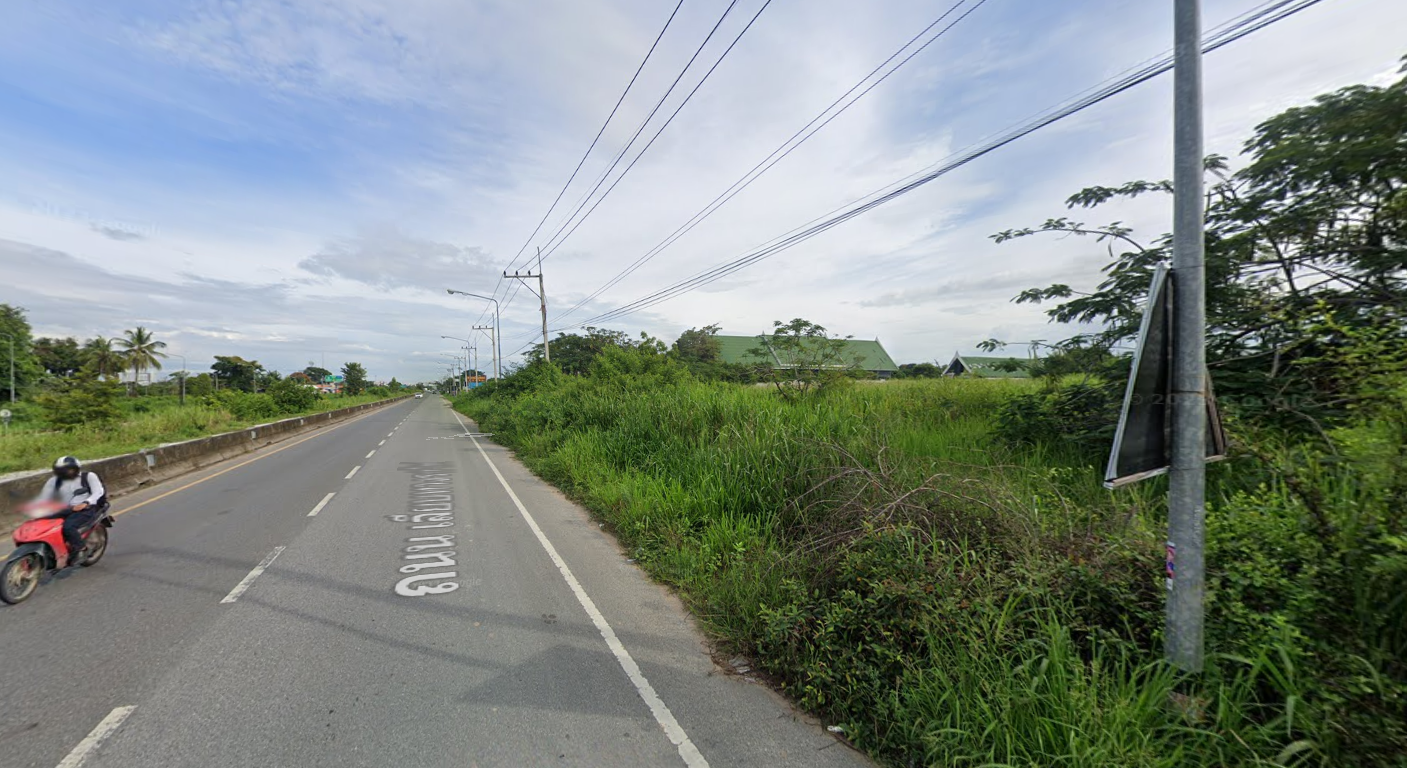 ขายที่ดินชลบุรี ติดถนนเลียบทางรถไฟ ใกล้สวนเสือพัทยา ทำเลงาม ประกอบกิจการเหมาะสุดๆ บางละมุง ชลบุรี 22-3-10