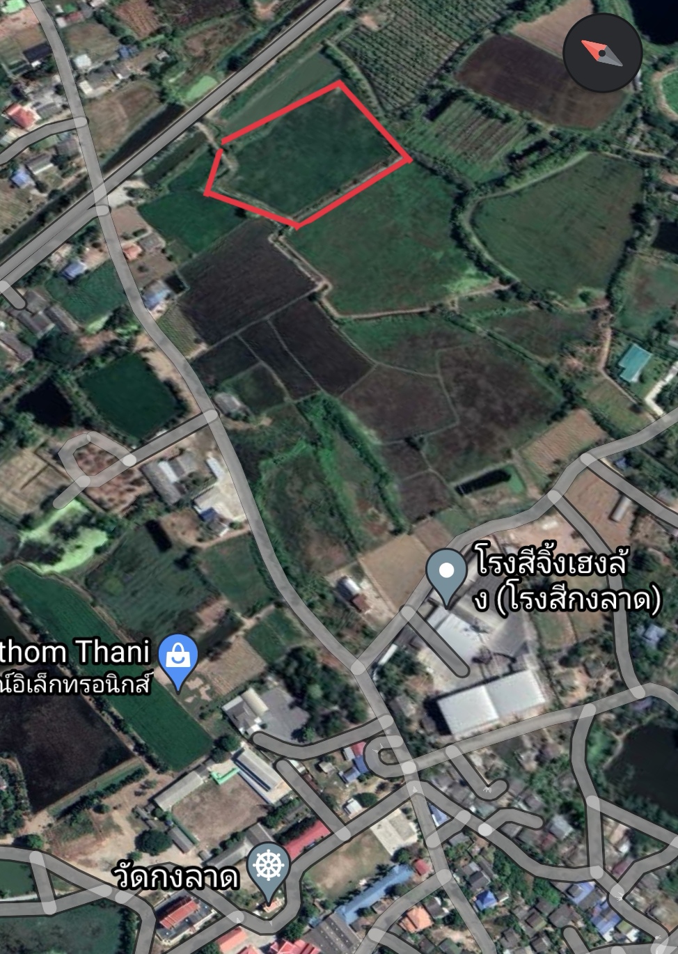 ขายที่ดินติดคลองชลประทาน 8ไร่ 3งานที่สวยครับ นครปฐม
