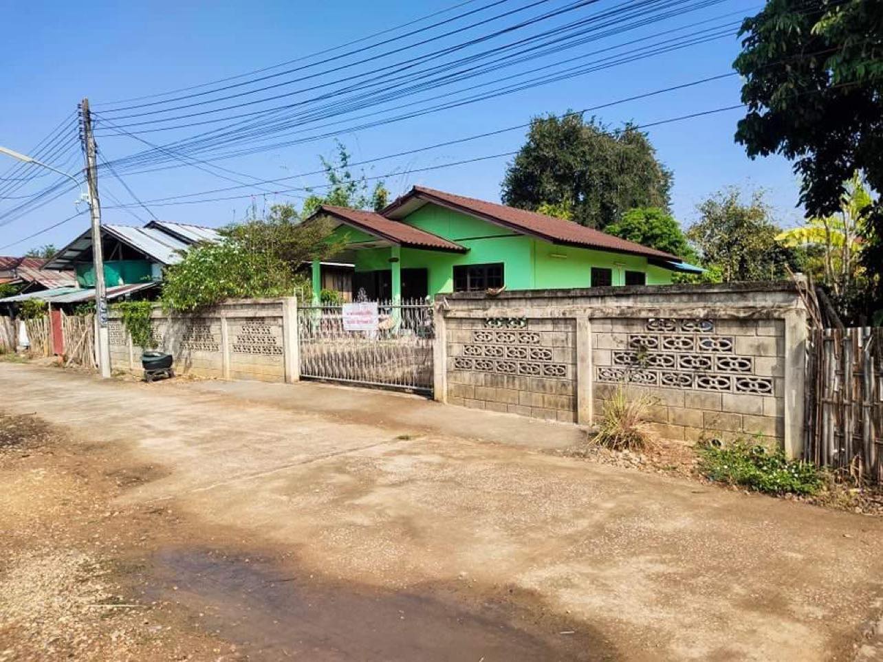 บ้านพร้อมที่ดิน อ.สอง จ.แพร่ 0-1-98
