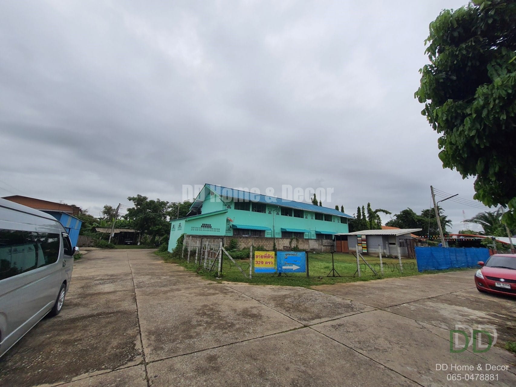 DD-0112 ขายที่ดินหัวมุม 329 ตร.วาๆ ละ 35,000บ กาดแม่ขะจาว ฟ้าฮ่าม อ.เมืองเชียงใหม่