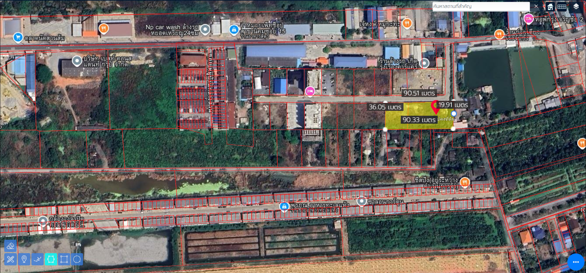 ขายที่ดินเมืองสมุทรสาคร 2-0-19 ไร่