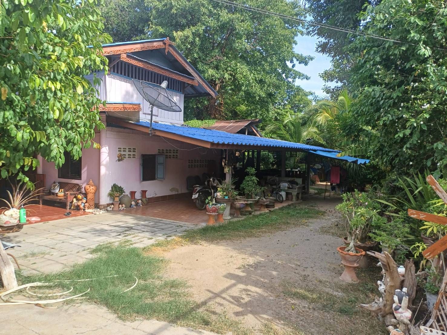 ขายบ้านพร้อมที่ดิน 177 ตรว. ลาดบัวขาว บ้านโป่ง ราชบุรี (เจ้าของขายเอง)