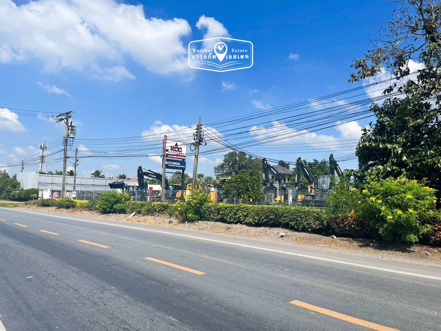 ที่สวยติดถนนสังฆสันติสุข ถมแล้ว เนื้อที่เกือบ 1 ไร่ เขตหนองจอก จังหวัดกรุงเทพฯ