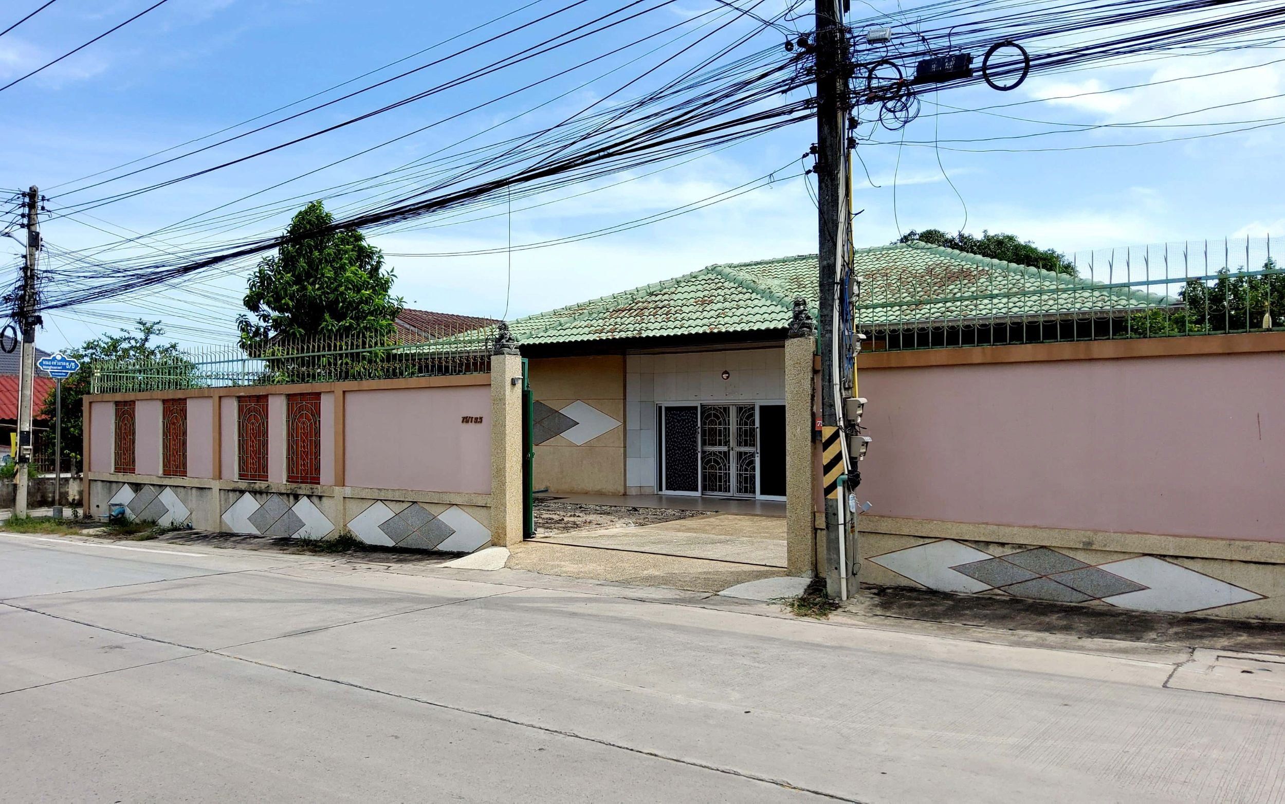 ขายบ้านเดี่ยว 100.00 ตร.ว. ติดถนนหนองหัวแรด บางละมุง, ชลบุรี