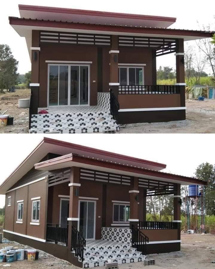 บ้านพร้อมที่ดิน บ้านสร้างใหม่ บนเนื้อที่ 44 ตรว. ลำพูน