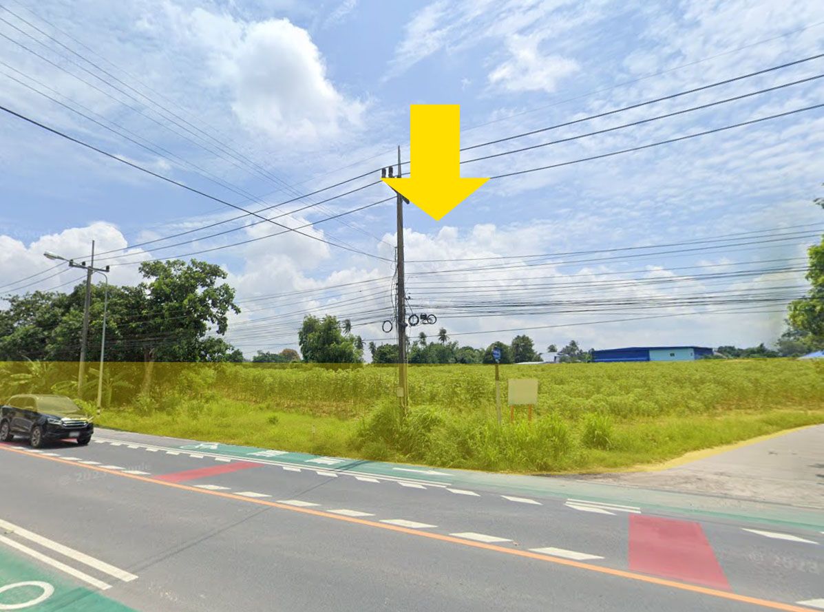 ขายที่ดินตรงข้ามวัดตโปทาราม บางพระ อำเภอศรีราชา เจ้าของขายเอง