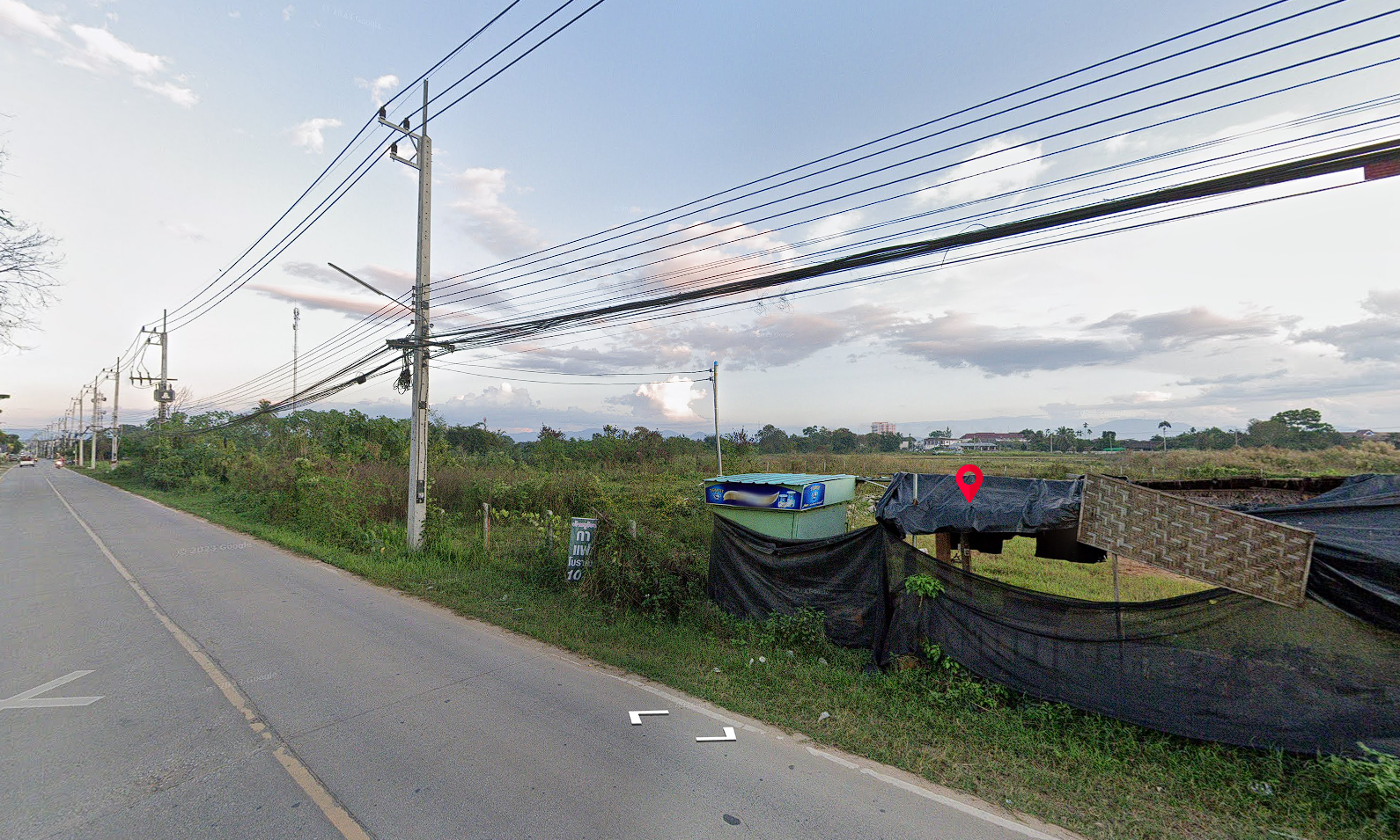 ขายที่ดินเชียงใหม่ ติดถนนสาธารณะ ใกล้ รพ.ฝาง เชียงใหม่ 