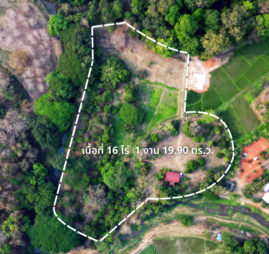ขายที่ดินบ้านสวนติดลำน้ำเชียงใหม่ ใกล้บ่อน้ำพุร้อน ดอยสะเก็ต